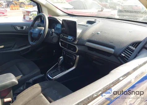 2021 Ford Ecosport Se из США, поврежденный, VIN MAJ6S3GL9MC396333